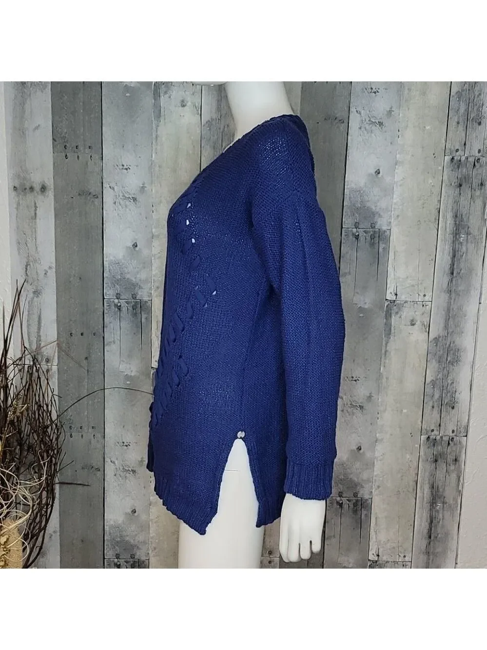 Pure Handknit cozy cre neck sweater